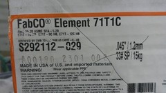 Hobart FabCO Element 71T1C S292112-029 33lb .045″/1.2mm