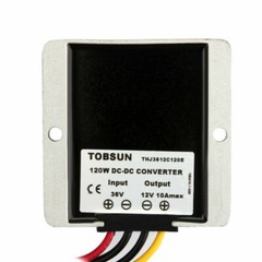 Waterproof DC Converter DC 36V to DC 12V 10A 120W Voltage Regulator Step Down