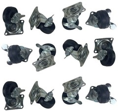 (12 PACK) PROCRAFT SC-2B 2″ Medium Duty Swivel Caster w/ Brake
