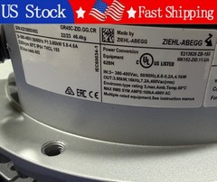 GR45C-ZID.GG.CR 1PCS Brand New ZIEHL-ABEGG GR45C-ZID.GG.CR 380V Without Bracket