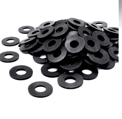 1/4″ ID Rubber Washers 1/4″ ID X 1/2″ OD X 1/16″ Thick Various Pack Quantities