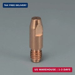 RIVERWELD MIG MAG Contact Tips M8 .045″ 1.2mm 140.0442 Copper Consumables Fit 36