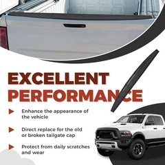 Tailgate Molding Cap Spoiler Compatible with 2009-2019 Dodge Ram 1500 2500 3500