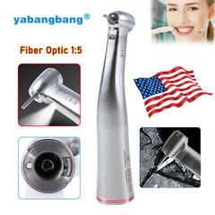 Yabang Dental Electric Handpiece 1:5 Contra Angle Fiber Optic Fit FG 1.60mm