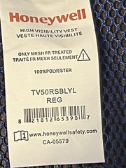 Honeywell Safety High Visibility 100% Mesh Polyester, Reflective Materials, Vest