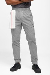 Chef Code Cargo Pants Elastic Waist Drawstring Zipper Cargo Pants XL