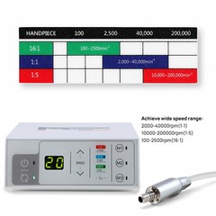 Light Dental LED Brushless Micro Motor Electric Motor ISO CE