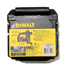 DEWALT DW088K 165 ft. Red Self-Leveling Cross Chalk Line Laser Level