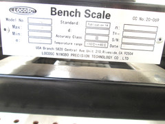 B & B LP7611-18 LOCOSC HD Bench Scale Stainless Steel Top Pan 18in X 24in 500lb
