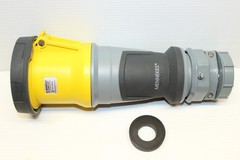 MENNEKES ME 4100C12M 100-Amp MARINE PIN&SLEEVE CONNECTOR M4100C12 100A 125V/250V
