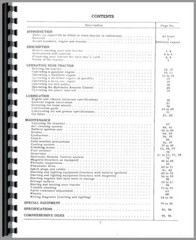 IH International McCormick Super W6 Tractor Owners Operators Manual