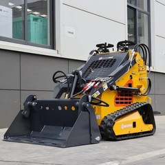 FREE SHIP 2026 New Mini Skid Steer Loader 24HP 4-in-1 Bucket 3-Stage Pump Hydrau