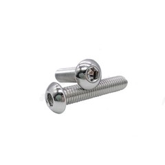 304 Stainless Steel Hex Socket Bolt Button Head Screws 2# 4# 6# 8# 10# 1/4 5/16