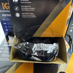 (12) Kleenguard 25688 Nemesis Safety Glasses Smoke Mirror Black Frame ANSI Z87+