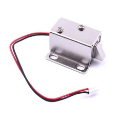 4PCS DC 12V Electric Lock Iron Security Assembly Solenoid Door Cabinet Drawer US