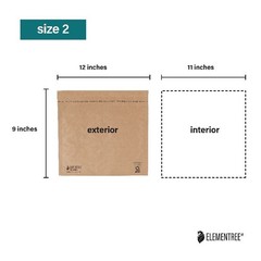 Eco-Friendly Paper Padded Mailers Shipping Envelopes Small Businesses eCommerce