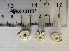 10 Pcs PTC10MV10-502A2020-E PIHER Potentiometer 1Turn Horizontal THT 5K ±20% Lin