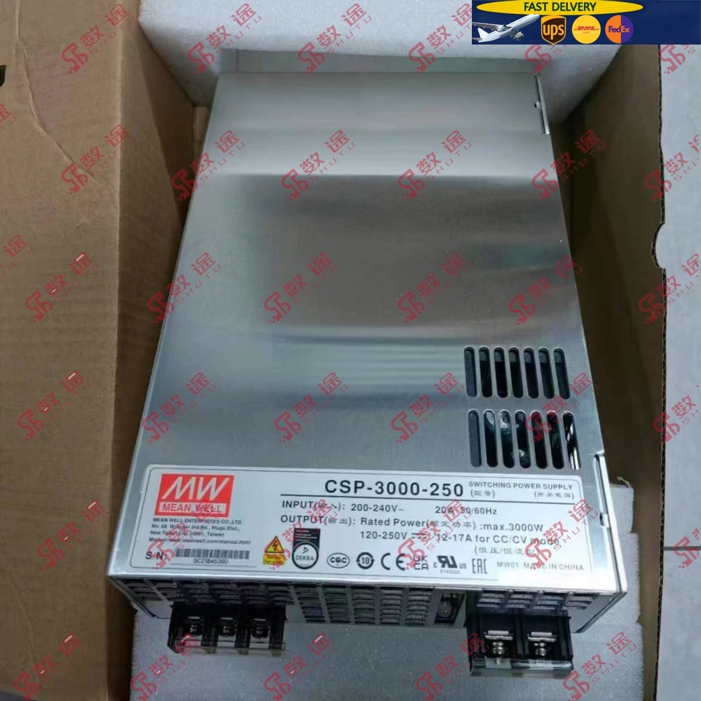 Mean-Well CSP-3000-250 Power Supply#1pcs new by UPS