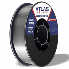 ATLASWELDER Flux Core Welding Wire, E71T-GS .030 Inch 10LB, Gasless Mild Steel M
