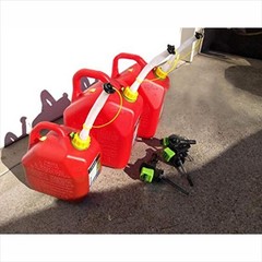 Gas Can Spout Replacement Improved Design Flexible Pour Nozzle Kit with Gasket
