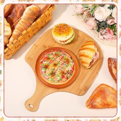 Norme 6 Pcs Bamboo Pizza Peel Set, 16.5 x 12 Inch, as the picture shown
