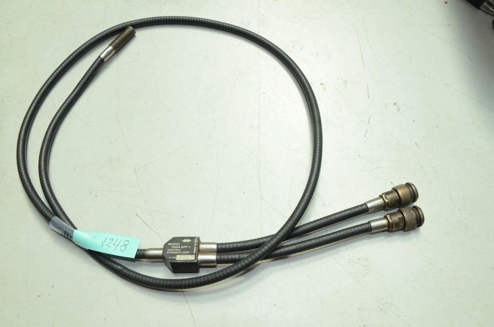 Vintage Spectral Dynamics 13134-GPT-1 Optical Lite Cable Assembly Fiber Optic