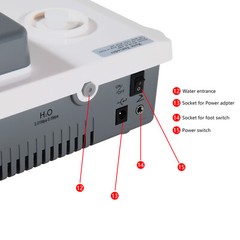 Veterinary Dental Scaler Machine With LED Handpiece Ultrasound Scaler. 5 Tips