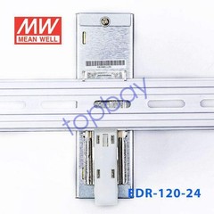 Mean Well EDR-120-24 Single Output Industrial Power Supply 120W 24V – DIN Rail