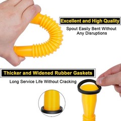 Gas Can Spout Replacement Gas Can Nozzle 5 Kit Flexible Pour Nozzle Suitable