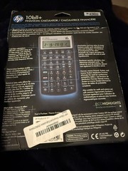 HP 10bll+ Financial Calculator