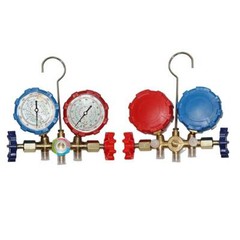 R410A R22 Manifold Gauge Set AC A/C 5FT Color Hose Air Conditioner HVAC 59” New