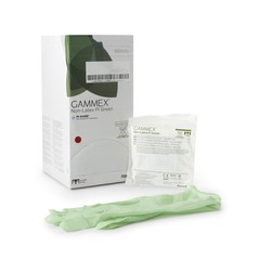 GAMMEX Non-Latex PI Green Polyisoprene Surgical Glove – 50 per Box