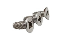 24PK Satin BRASS Machine Screws for Door Hinges #12-24 Thread x 1/2″ Length
