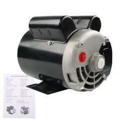 3450 RPM 3.7 HP 230V Electric Motor Compressor Duty 56 Frame 1 Phase 5/8″ Shaft