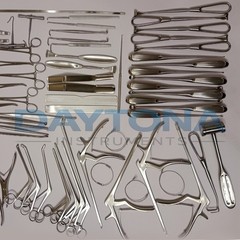 Basic Craniotomy & Laminectomy Surgical Orthopedic Spinal Instruments 78 Pcs Set