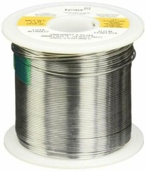 Kester 24-6337-0027 Solder Wire, Rosin Core, Leaded, Sn63Pb37, 3.3%, 0.031″ Dia.