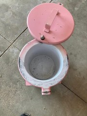 Lead Storage container storage holder for the Precision Ge-68 PET Phantom QC