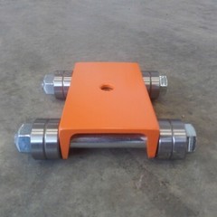 MADE IN USA Drill,lathe mover Machine Skate Set (4), low profile dolly roller