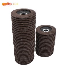 50Pcs Premium Zirconia Flap Disc Sanding Grinding 4-1/2″ X 7/8″ 40 Grit Grey