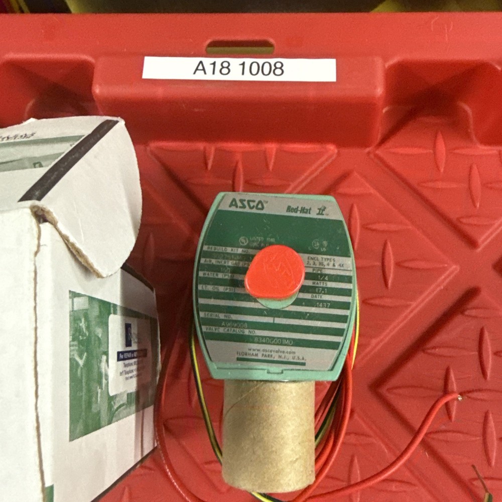ASCO 8340G001MO 110/120V 150PSI 1/4″ NSMP