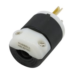LOT Of HBL5266C For AC Male Edison NEMA 5-15P Plug 15A 125V Connector CL/BK