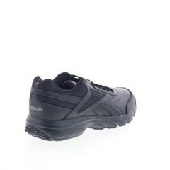 Reebok Work N Cushion 4.0 Womens Black Leather Lace Up Work & Safety Shoes