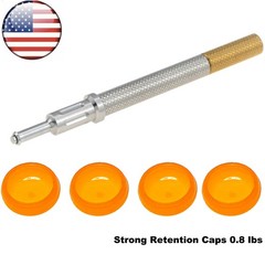 US Dental Locator Overdenture 0.8lbs Soft Retentive Caps Insert Extraction Tool