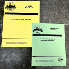 Owners Instruction Manual Parts John Deere Van Brunt FB-A Grain Drill Planter