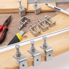 2 Pack 304 Stainless Steel Small C 1 3/16 inch─2pcs,