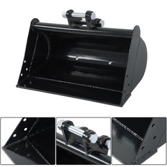 Plain Bucket Attachment for 0.8ton-1ton 1.5ton Mini Excavator Digger 600mm
