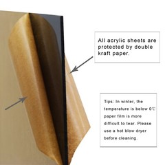 10 Pieces & 10 Colors Opaque Cast Acrylic Sheets 12″ x 12″ x 0.118″ For Crafts