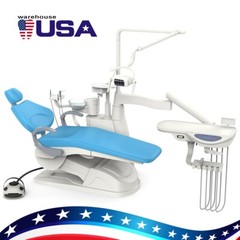 Dental Unit Chair Computer Controlled DC Motor&Doctor Stool/ Dental Turbine Unit