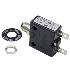 KUOYUH Circuit Breaker 98 Series 20A 125/250VAC 32VDC-50VDC 50/60Hz (1Pcs)