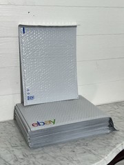[20] eBay Brand Shipping Supplies Padded Airjacket Bubble Envelopes 9.5″x 13.25″